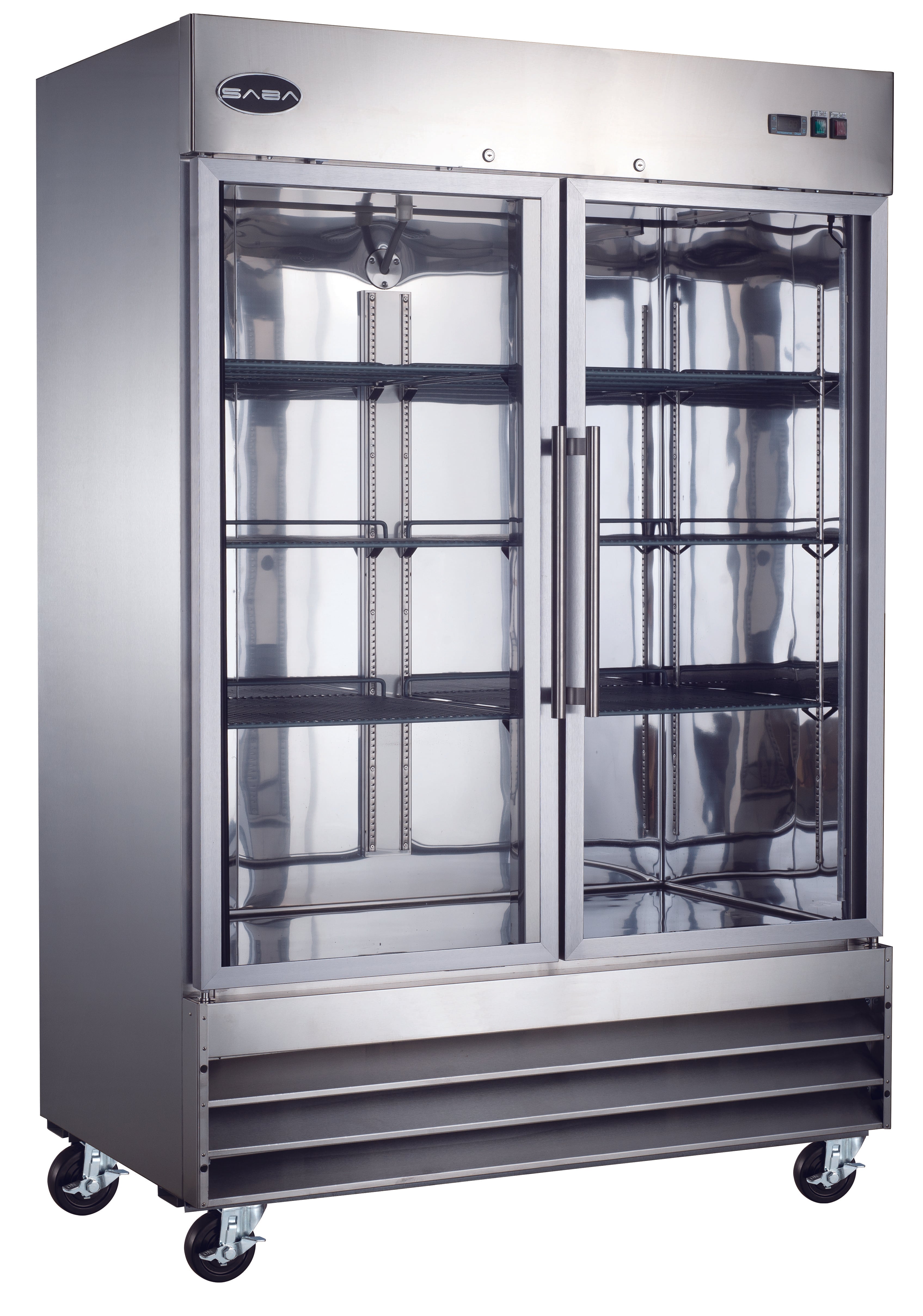 West Kitchen WKF-23BG 27 1 Door Glass Reach-In Freezer