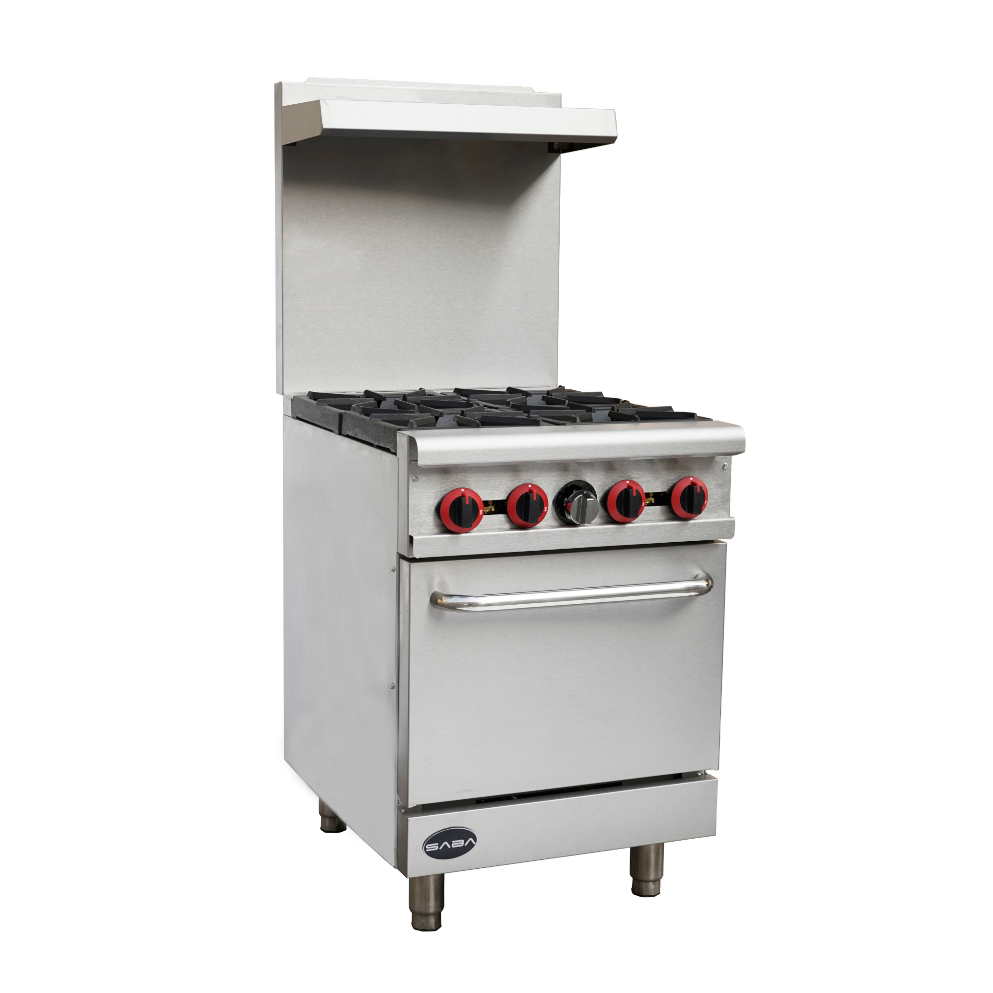 SABA GR 24 Commercial Gas 4 Burner with Oven