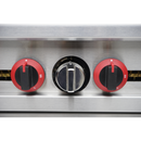 SABA GR60-GS24 - Commercial Gas Range (6 Burner) with 24" Gas Griddle, Broiler & Bottom Oven