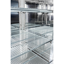 SABA S-23F - One Door Commercial Reach-In Stainless Steel Freezer