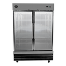SABA S-47FG - Two Glass Door Commercial Reach-In Freezer