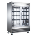 SABA S-47FG - Two Glass Door Commercial Reach-In Freezer