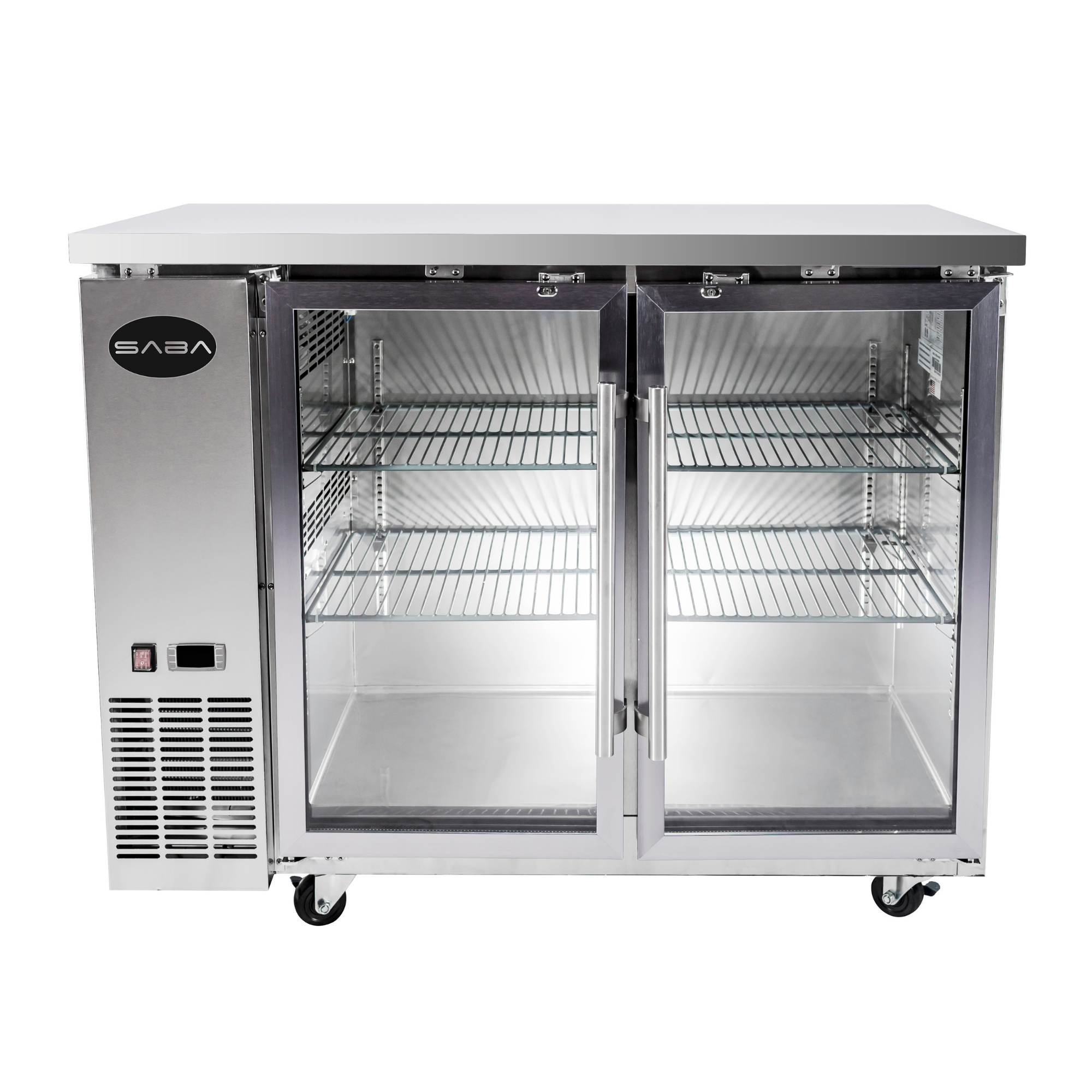 Saro Ventilated back bar cooler, frigo bar con 2 porte in vetro - modello  FGB 251-145 PV 