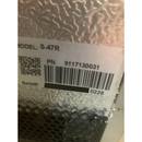 SABA S-47R - Two Door Commercial Reach-In Stainless Steel Cooler (2A)