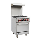 SABA GR-24 - Commercial Gas 4 Burner with Oven