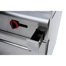 SABA GR60-G24 - Commercial Gas Range (6 Burner) with 24" Gas Griddle & Bottom Oven