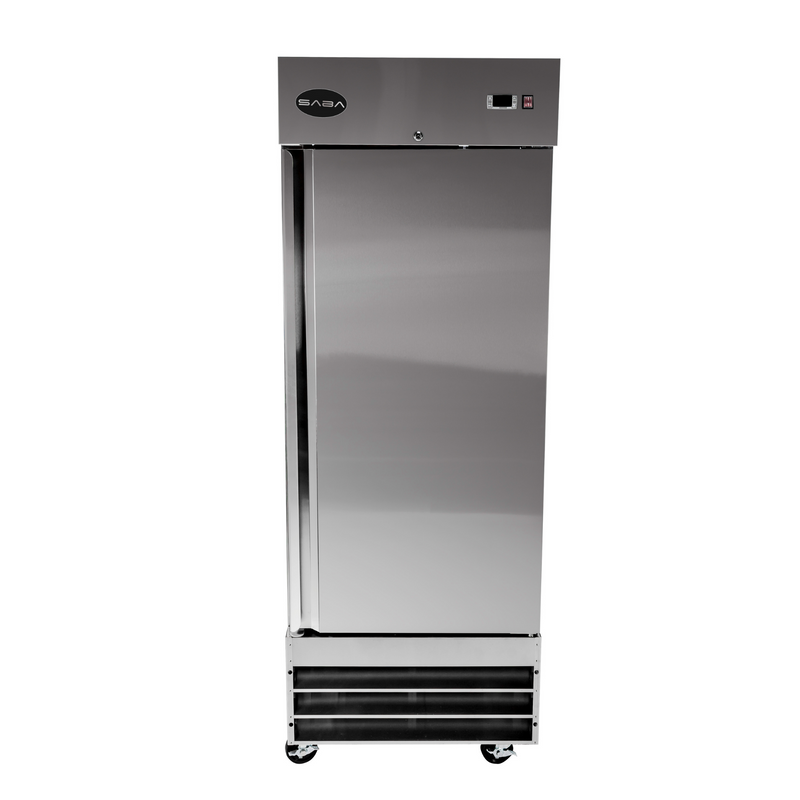 SABA S-23F - One Door Commercial Reach-In Stainless Steel Freezer