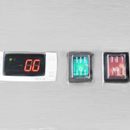 SABA S-47F - Two Door Commercial Reach-In Stainless Steel Freezer