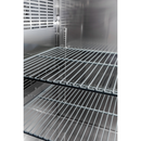 SABA SBB-24-48G - 24' Depth 48" Two Glass Door Commercial Back Bar Cooler (Black)