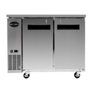 SABA SBB-24-48SS - 24" Depth 48" Two Door Commercial Back Bar Cooler (Stainless Steel)