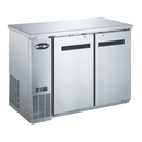 SABA SBB-24-48SS - 24" Depth 48" Two Door Commercial Back Bar Cooler (Stainless Steel)