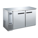 SABA SBB-24-60SS - 24" Depth 60" Two Door Back Bar Cooler (Stainless Steel)
