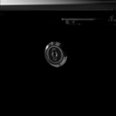 SABA SBB-24-72G - 24" Depth 72" Three Glass Door Commercial Back Bar Cooler (Black)