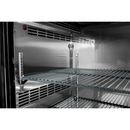 SABA SBB-24-72SS - 24" Depth 72' Three Door Commercial Back Bar Cooler Stainless Steel