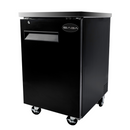 SABA SBB-27-23B - 27" Depth 23" One Door Commercial Back Bar Cooler (Black)