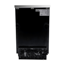 SABA SBB-27-23B - 27" Depth 23" One Door Commercial Back Bar Cooler (Black)
