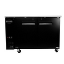 SABA SBB-27-58B - 27" Depth 58" Two Door Commercial Back Bar Cooler (Black)