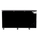 SABA SBB-27-69B - 27" Depth 69" Two Door Commercial Back Bar Cooler (Black)