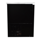 SABA SBB-27-69G - 27" Depth 69" Two Glass Door Commercial Back Bar Cooler (Black)