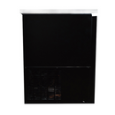 SABA SBB-27-90B - 27" Depth 90" Three Door Commercial Back Bar Cooler (Black)