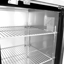 SABA SBB-27-90G - 27" Depth 90" Three Glass Door Commercial Back Bar Cooler (Black)