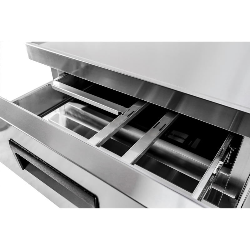 SABA SCB-36 - 36" Two Drawer Commercial Chef Base Cooler