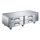 SABA SCB-72 - 72" Four Drawer Commercial Chef Base Cooler