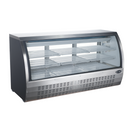 SABA SCGG-78 - 82" Curved Glass Commercial Deli Case