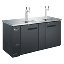 SABA SDD-27-69 - 69" Two Door Commercial Draft Beer Dispenser