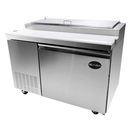 SABA SPP-44-6 - 44" One Door Commercial Pizza Prep Table with 6 Pans