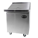 SABA SPS-27-12M - 27" One Door Commercial Mega-Top Sandwich Prep Table with 12 Pans