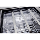 SABA SPS-27-12M - 27" One Door Commercial Mega-Top Sandwich Prep Table with 12 Pans