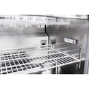 SABA SPS-60-24M - 60" Two Door Commercial Mega-Top Sandwich Prep Table with 24 Pans