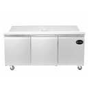 SABA SPS-72-30M - 72" Three Door Commercial Mega-Top Sandwich Prep Table with 30 Pans
