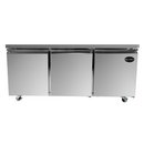 SABA SUC-72R - 72" Three Door Commercial Under-Counter Cooler