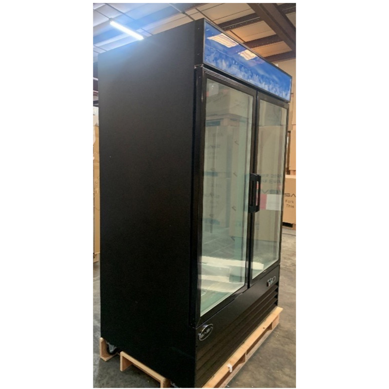 SABA SM-45F - Two Glass Door Commercial Merchandiser Freezer (1A)